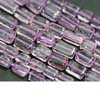 Natural Pink Amethyst Smooth Polished Chewingam Shape Beads Strand Length is 14 Inches and Size is 8.5mm to 11mm. Pronounced AM-eth-ist, this lovely stone comes in two color variations of Purple and Pink. This gemstones belongs to quartz family. All strands are best quality and hand picked. 